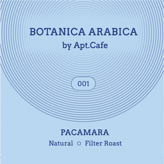 Botanica Arabica 001 Pacamara Natural Filter Roast - Front