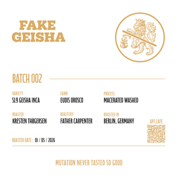 Fake Geisha 002 — SL9 Geisha Inca