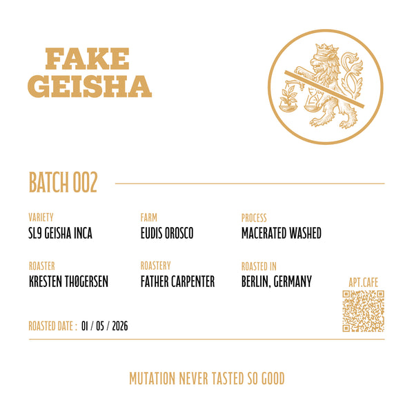 Fake Geisha 002 — SL9 Geisha Inca
